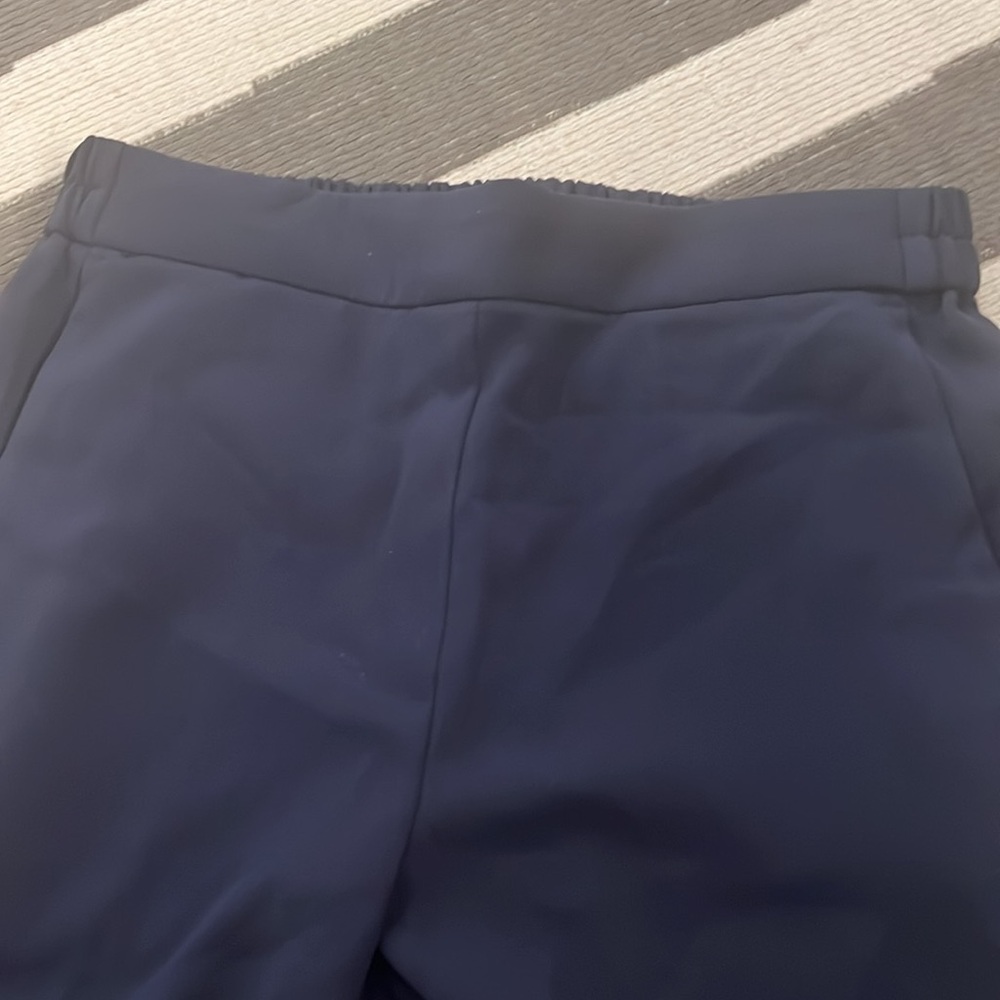 100% polyester navy color